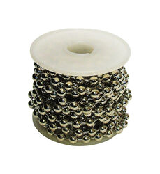 Hy-Ko 2GO 13/32 in. D Nickel-Plated Brass Silver Chain