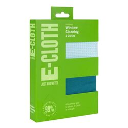 E-Cloth Window Microfiber Cleaning Cloth 15 in. W X 16 in. L 2 pk