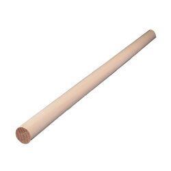 Alexandria Moulding Round Ramin Hardwood Dowel 7/8 in. D X 48 in. L Brown