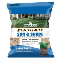 Jonathan Green Black Beauty Sun and Shade Mixed Sun/Partial Shade Grass Seed 1 lb
