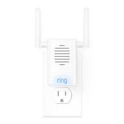Ring White Plastic Wireless Doorbell Chime Extender