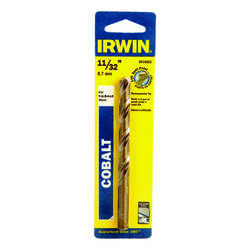 Irwin 11/32 in. S X 4-3/4 in. L Cobalt Steel Drill Bit 1 pc