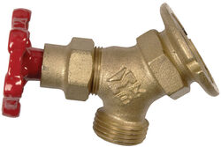 BK Products Mueller 3/4 in. FIP T Hose Brass Sillcock Valve