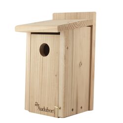Audubon 12 in. H X 6.4 in. W X 6.4 in. L Red Cedar Bird House