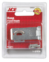 Ace Zinc 1-3/4 in. L Fixed Staple Safety Hasp