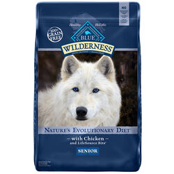 Blue Buffalo Blue Wilderness Chicken Dry Dog Food Grain Free 24 lb