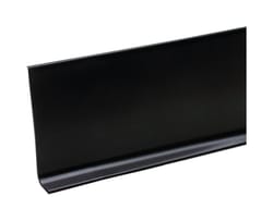 M-D Building Products 0.13 in. H X 48 in. L Prefinished Black Vinyl Wall Base