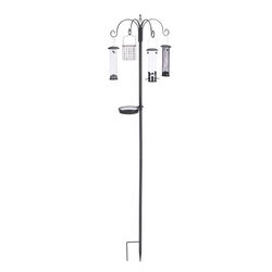 North States 84 in. H Bird Feeder Pole