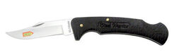 Frost Cutlery Hunter Black Stainless Steel 5-1/8 in. Tactical Folder Pocket Knife