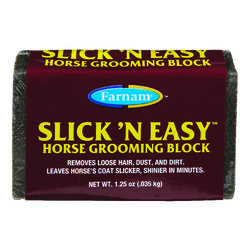 Farnam Slick 'N Easy Grooming Block For Horse 1.25 oz