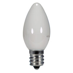 Satco acre C7 E12 (Candelabra) LED Bulb Warm White 5 Watt Equivalence 1 pk