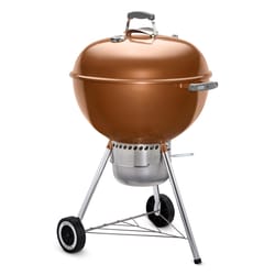 Weber 22 in. Original Kettle Charcoal Grill Copper