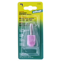 Wolfcraft 3/4 in. D X 1-1/8 in. L Vitrified Aluminum Oxide Conical Grinding Point Cone 28000 rpm