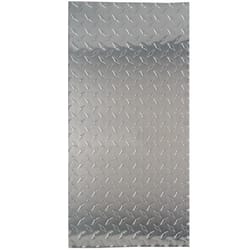 M-D 0.02 in. T X 1 ft. W X 2 ft. L Aluminum Diamond Sheet Metal