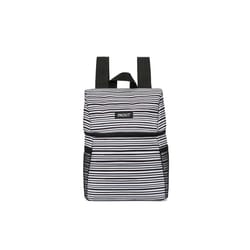 PACKiT Lunch Bag Cooler Black/White 11.5 in. 13 in. 2 in.