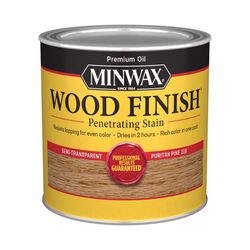 Minwax Wood Finish Semi-Transparent Puritan Pine Oil-Based Wood Stain 0.5 pt