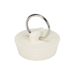 Ace 1-1/4 in. White Rubber Sink Stopper