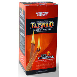 Better Wood Products Fatwood Pine Resin Stick Fire Starter 1.5 lb