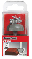 Vermont American 1-1/4 in. D X 3/8 in. R X 2-3/16 in. L Carbide Tipped Cove Router Bit