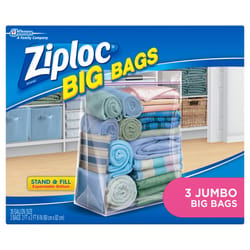 Ziploc Big Bags 32.4 in. H X 24 in. W X 24 in. D Storage Bag