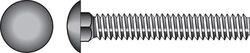 Hillman 5/16 in. P X 6 in. L Hot Dipped Galvanized Steel Carriage Bolt 50 pk