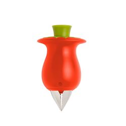 Chef'n Hullster Red Plastic Tomato Corer