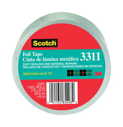 Scotch 2 in. W X 50 yd L Foil Tape Silver