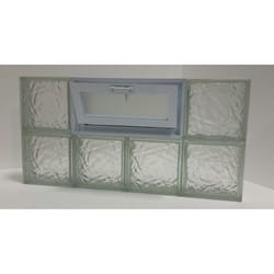 Clear Choice 16 in. H X 32 in. W X 3 in. D Ice Vented Panel