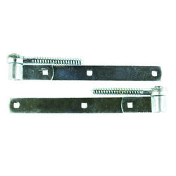 Ace 10 in. L Steel Screw Hook And Strap Hinge 2 pk