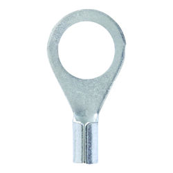 Jandorf 16-14 Ga. Uninsulated Wire Terminal Ring Silver 5 pk