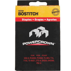 Bostitch PowerCrown 7/16 in. W X 1/4 in. L Staples 1000 pk