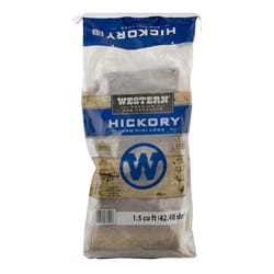 Western Premium BBQ Products Hickory Hardwood Pellets 1.5 cu ft cu in
