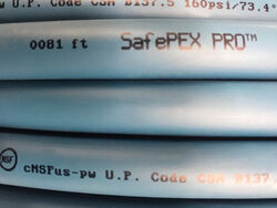 Safe PEX Pro 1 in. D X 20 ft. L PEX PEX Tubing 100 psi