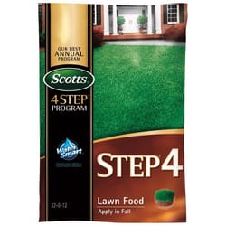 Scotts 32-0-12 Annual Program Lawn Food For All Grasses 5000 sq ft 12.5 cu in