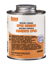 Oatey Orange Cement For CPVC 8 oz