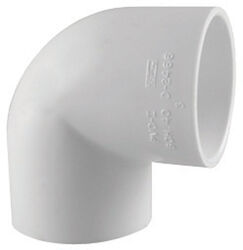 Charlotte Pipe Schedule 40 1/2 in. Slip T X 1/2 in. D FPT PVC Elbow