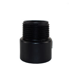 Charlotte Pipe 1-1/2 in. Hub T X 1-1/2 in. D MPT ABS Adapter