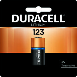 Duracell Lithium 123 3 V Camera Battery DL123ABPK 1 pk