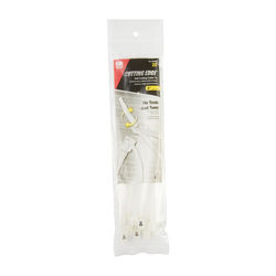 Gardner Bender 8 in. L Clear Self-Cutting Cable Tie 20 pk