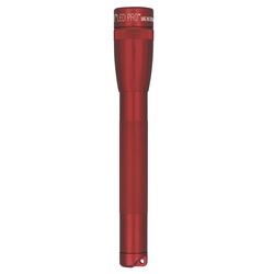 Maglite Mini Pro 272 lm Red LED Flashlight/Holster Combo Pack AA Battery