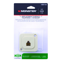 Monster Cable 1-Jack Phone Jack Surface-Mount