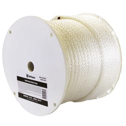 Wellington 1/2 in. D X 250 ft. L White Solid Braided Nylon Rope