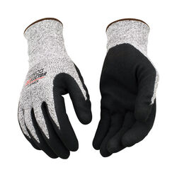 Kinco CutFlector Men's Indoor/Outdoor Cut Resistant Gloves Black/White L 1 pair