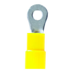 Jandorf 12-10 Ga. Insulated Wire Terminal Ring Yellow 5 pk