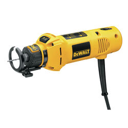 DeWalt 1/4 and 1/8 in. Corded Cut-Out Tool Bare Tool 5 amps 30000 rpm