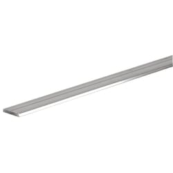 Boltmaster 0.125 in. T X 1 in. W X 8 ft. L Weldable Aluminum Flat Bar 1 pk