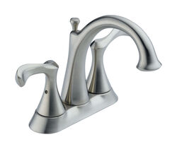 Delta Carlisle Stainless Steel Two Handle Laundry Faucet 4 in.