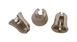 Hy-Ko 2GO Nickel-Plated Brass Silver Bell Pendant