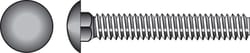 Hillman 1/2 in. P X 4-1/2 in. L Zinc-Plated Steel Carriage Bolt 25 pk