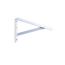 Knape & Vogt White Steel Bracket N/A Ga. 12 in. L 600 lb